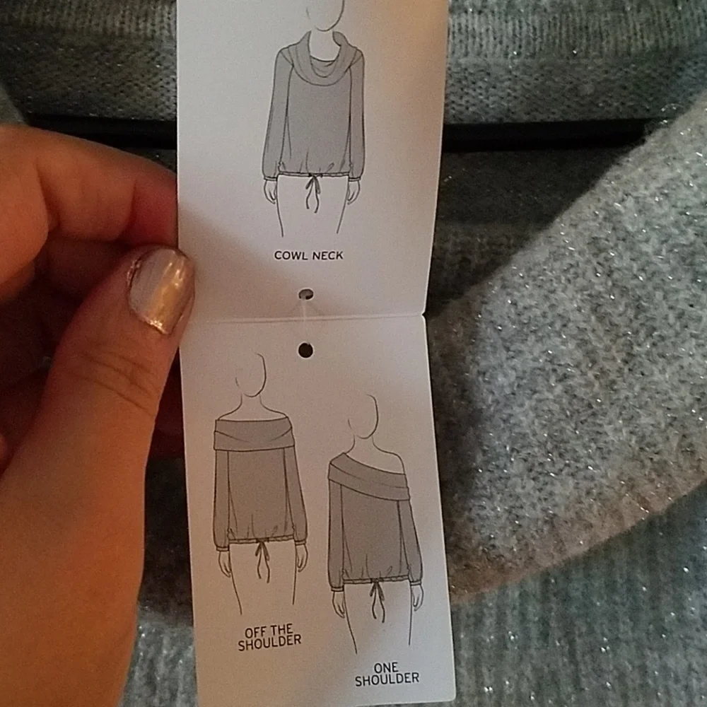 Caslon Cowl Neck Sweater 3-in-1Top - Picture 6 of 7
